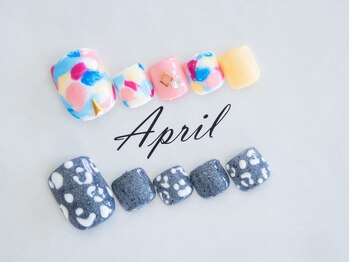 エイプリルプラス(April plus)/FOOT　アニマル　ニュアンス