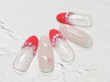 コルン/バレンタインネイル