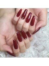 ダイアモンドネイルスタジオ 新宿店(Diamond Nail Studio)/チップワンカラー