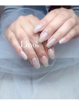 リノズネイルサロンプラス(Lino's Nail Salon +)/フラッシュ×ストーン☆