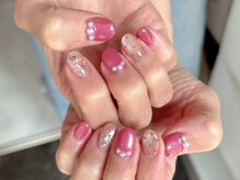 エムシーベル(m.c bell)/くすみピンクネイル