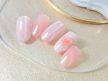 ネイルサロンアンドスクール ディスディアーナ(Disdirena)/2月ジェル定額Aコース/シンプル