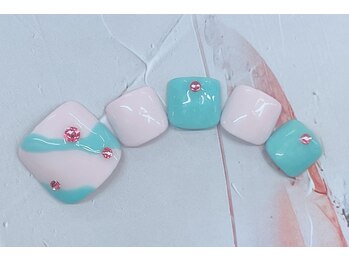 個性的　ストーン