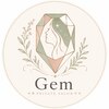 Gem 【ジェム】毛穴/ハーブピーリング/よもぎ蒸し/小顔/シミ/ニキビ【7/7開店(予定)】のお店ロゴ