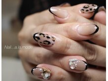 ネイルアラモード(Nail.alamode)/ヒョウ柄ネイル