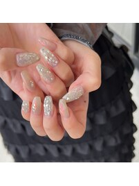 キラキラネイル