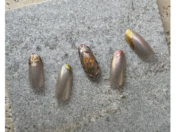 ツリーハウスネイル(tree house nail)/flower nail