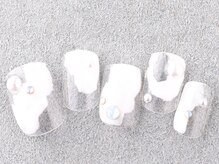 マハロネイルサロン 川崎店(mahalo)/塗りかけニュアンス☆6980円