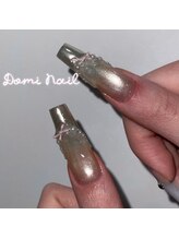 Domi Nail Salon 渋谷店　長さだし/持ち込み/フィルイン/ワンホン/長さだしフレンチ＊