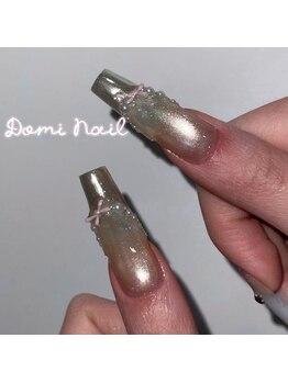 Domi Nail Salon 渋谷店　長さだし/持ち込み/フィルイン/ワンホン/長さだしフレンチ＊