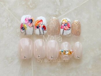 メリア(Melia)/シンプルやり放題ネイル