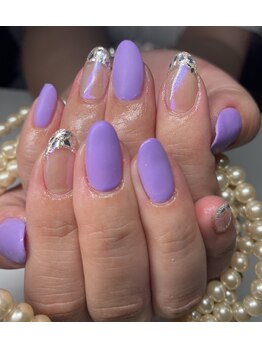 エム(M)/ガラスネイル