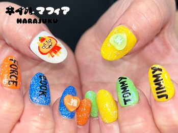 ネイルマフィア 原宿(NAIL MAFIA)/キャラネイル/推しネイル
