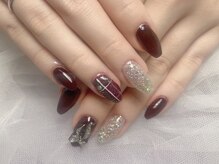 ひまわり/赤×リボン