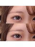 【中顔面短縮】韓国風☆ぱっちり束感☆上下まつげパーマ(コーティング付)