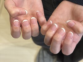 白フレンチネイル