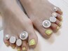 【初回オフ無料】フット/アート無し5500円→4500円/持ち込みOK♪