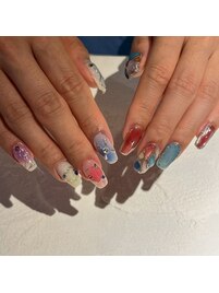 個性派ネイル