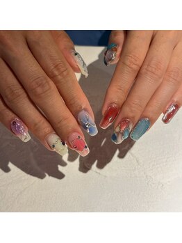 個性派ネイル