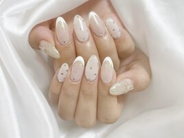 韓国フレンチネイル