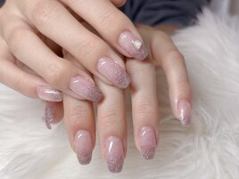 ラメグラデーション