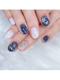 クリスマスネイル