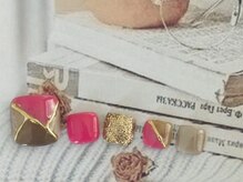 毎月変わる定額デザイン♪フットネイルもおすすめです♪