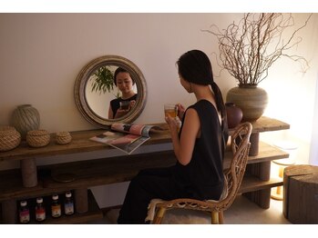 ライトヘナ(light HeNa)の写真/<アーユルヴェーダオイルマッサージ>毎日頑張る自分に‥特別な時間を過ごして心身ともにリフレッシュを。