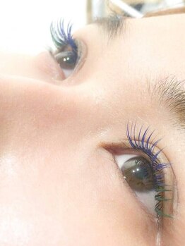 アイラッシュ サロン ルル 春日井店(Eyelash Salon LULU)/ブルー&グリーンmix