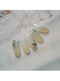 ウィンターネイル￥9800