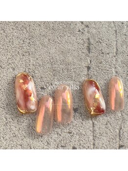 ネイルサロンクリアヴィラ(nail salon clear villa)/trend designコース¥8990