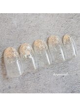 たゆ ネイル(たゆnail)/ラメグラデーションネイル