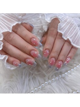 リンドネイル バイ モカ アンド ララ(Lind nail by moca and LaLa)/チークネイル