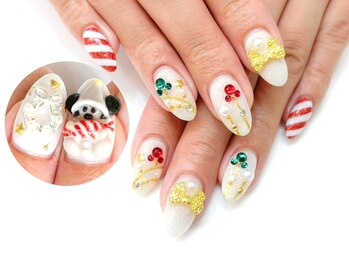 ネイルコレクション ピンク(Nail Collection Pink)/ジェル放題＋キャラ♪ミッキー