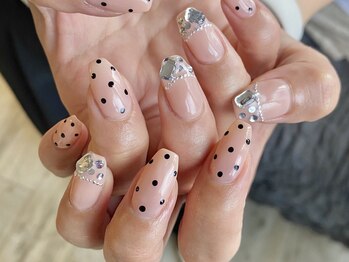 ロカ(Loca)/ドット×ビジュー