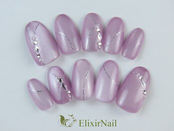 エリクサーネイル 長堀橋(Elixir Nail)/定額aシンプル/クーポン使用