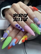 ナカタねいる/【ジェリ】カラフルネイル★