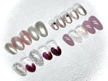 ジュリネイル(JULIE NAIL)/毎月替わる定額アート♪2月