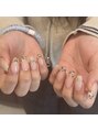 ネイルアバンス 鳳店(Nail AVANCE.)&nbsp;派手なヒョウ柄もベージュと掛け合わけせて上品に！