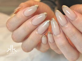 【パラジェル】ゴールドフレンチ