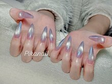 ピカネイル 上野 御徒町(Pika Nail)/チップ長さだしｘマグネット 