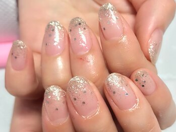 アイリッシュネイル 久屋大通店(Irish Nail)/ラメグラ×ホログラム