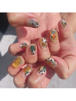 ピピランチェ(PIPIRANCHE)/ダルメシアンネイル