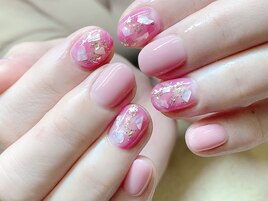 シェルの桜ネイル☆