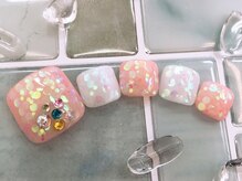 アンティム(Intime)/FOOTキラキラホロデザイン￥9000