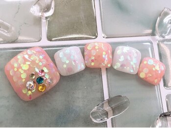 アンティム(Intime)/FOOTキラキラホロデザイン¥9000