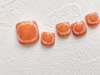 リーチェ ビューティアンドネイルサロン 大名店(Beauty&Nail Salon)/summer foot design