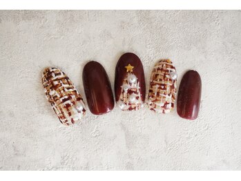 プチリリィ(Petit Lily)/クリスマスネイルサンプル