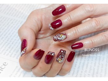 ブリノス(BLINOSS)/ボルドー冬デザイン