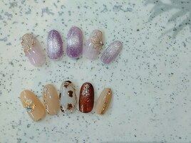 マグネットネイル/アニマル柄